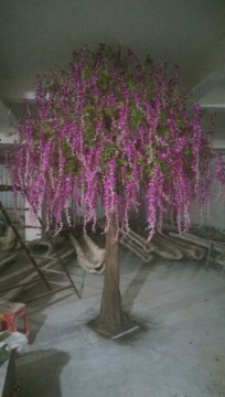 9 ft large artificial wisteria trees flower treesfor decoration