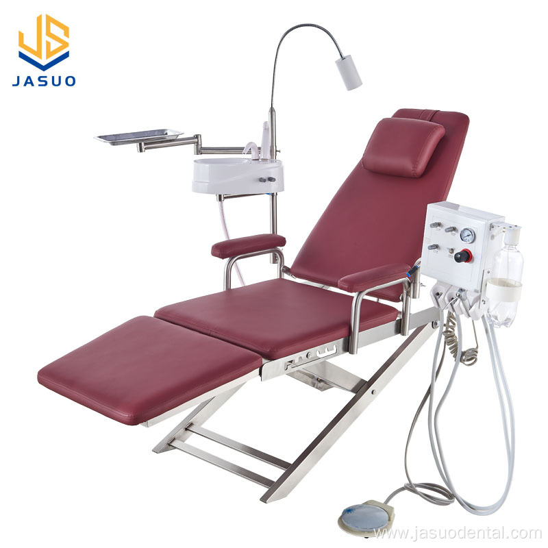 Supplies Foldable Patients Unit Portable Dental Chair