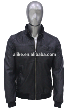 ALIKE PU leather jacket man's spring jacket