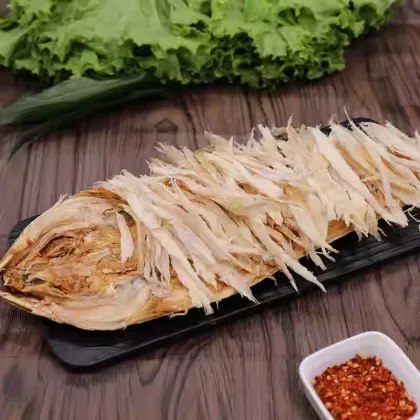 Delicious Pickled Vegetables and Pollock Snack Foods Combo