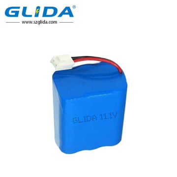 Rechargeable 3s2p 18650 li ion battery pack 11.1V 5200mah for toys
