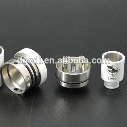 oem stainless steel wax e cig atomizer as dripper atomizer