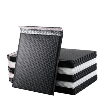 Hot Sale Custom Black Poly Bubble Mailers & Padded Envelopes - Co-extruded Plastic Mail Bags Suppliers