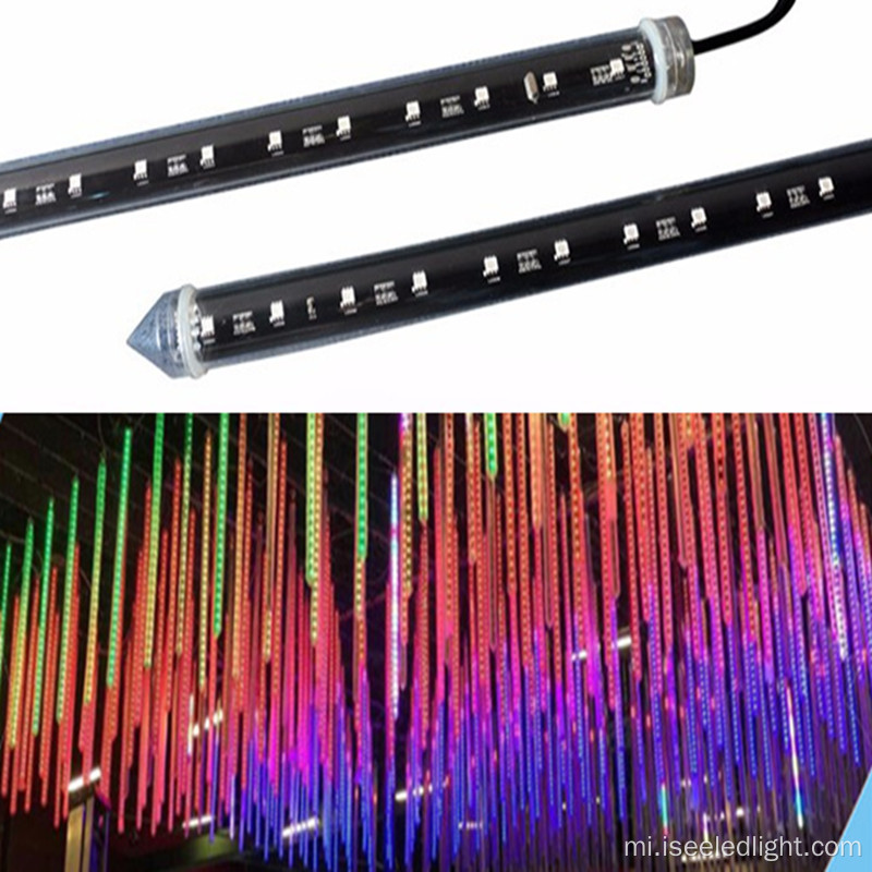 Ko te Wahanga Tuarua LED LED DMX 3d Tube