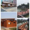 Plastic Wood Decking CFS Building Material Solid WPC Decking Board Supplier