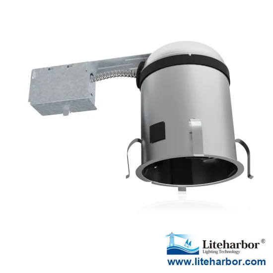 5 Inch 32W 120V/ 277V Remodel IC Airtight Fluorescent Housing