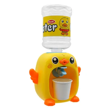 Mini Water Dispenser Machine Toy for Kids' Pretend Play Kitchen