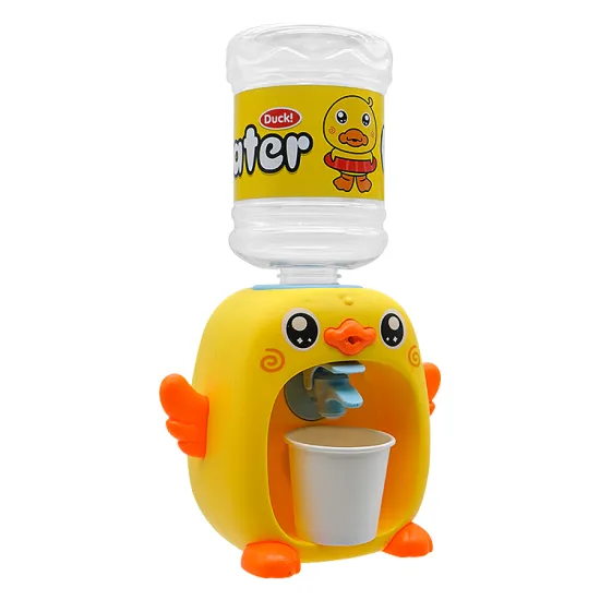 Mini Water Dispenser Machine Toy for Kids' Pretend Play Kitchen