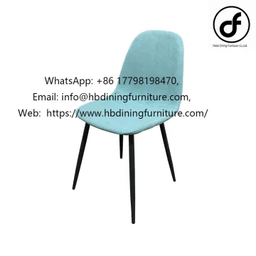Simple dining chairs living room hotel restaurant furniture velvet gold metal leg dining chair