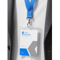 PVC work badge lanyard