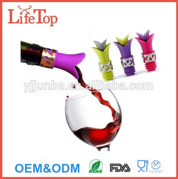Colorful Silicone Wine Stopper / Silicone Wine Bottle Stopper / Bottle Caps