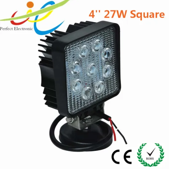 27w led work light ip67 led work lamp 12v 24v led headlmap for heavy duty,trucks,auto