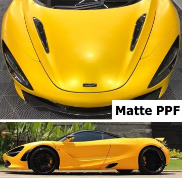 Matte Paint Protection Film Satin Finish TPH PPF