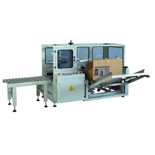 Vertical Bottom-Sealing Case Erector Equipment