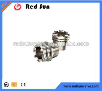 HR7140 factory manufacture forged brass water ppr/pvc pipe insert plumbing fittings