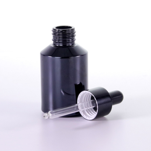 15 ml schwarze schräg schulterglas tropfer flasche