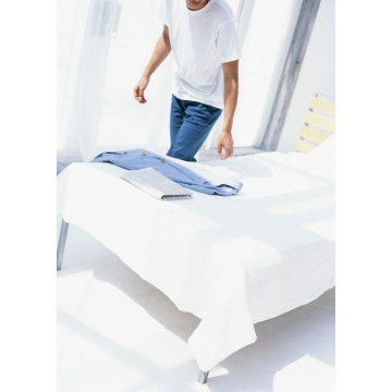 Lençol premium para configuração relaxante do quarto