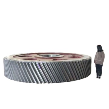 Big Helical Ring Gear with Wear Resistance for Sugar Factories