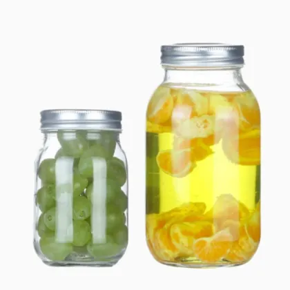 Round Glass Pickled Vegetables Jar: A Stylish Food Storage Container