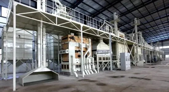 Corp Grain Seed Cleaning Processing Plant
