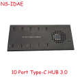 10 puertos USB C 3.0 Hub 120W