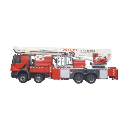 DG54M1 Aerial Skylift with 54m Platform: Emergency Fire Sky Lift and Truck for Sale