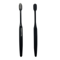Bamboo Charcoal Sharp Tip Bristles Black Toothbrush Adult