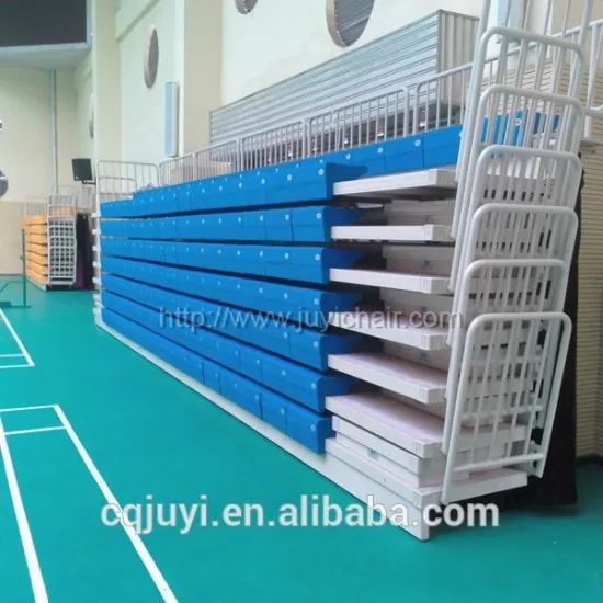 JY-750 retractable bleacher retractable grand stand stadium sports Retractable Stadium Seating retractable platform