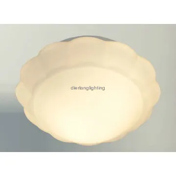 Elegant glass ceiling light