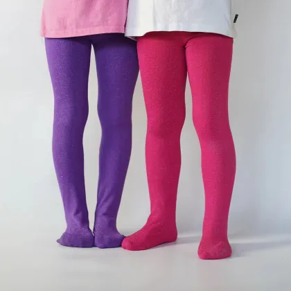 Title: "OEM Girls' Warm Fleece Leggings: Brushed Tights with Fleece Lining