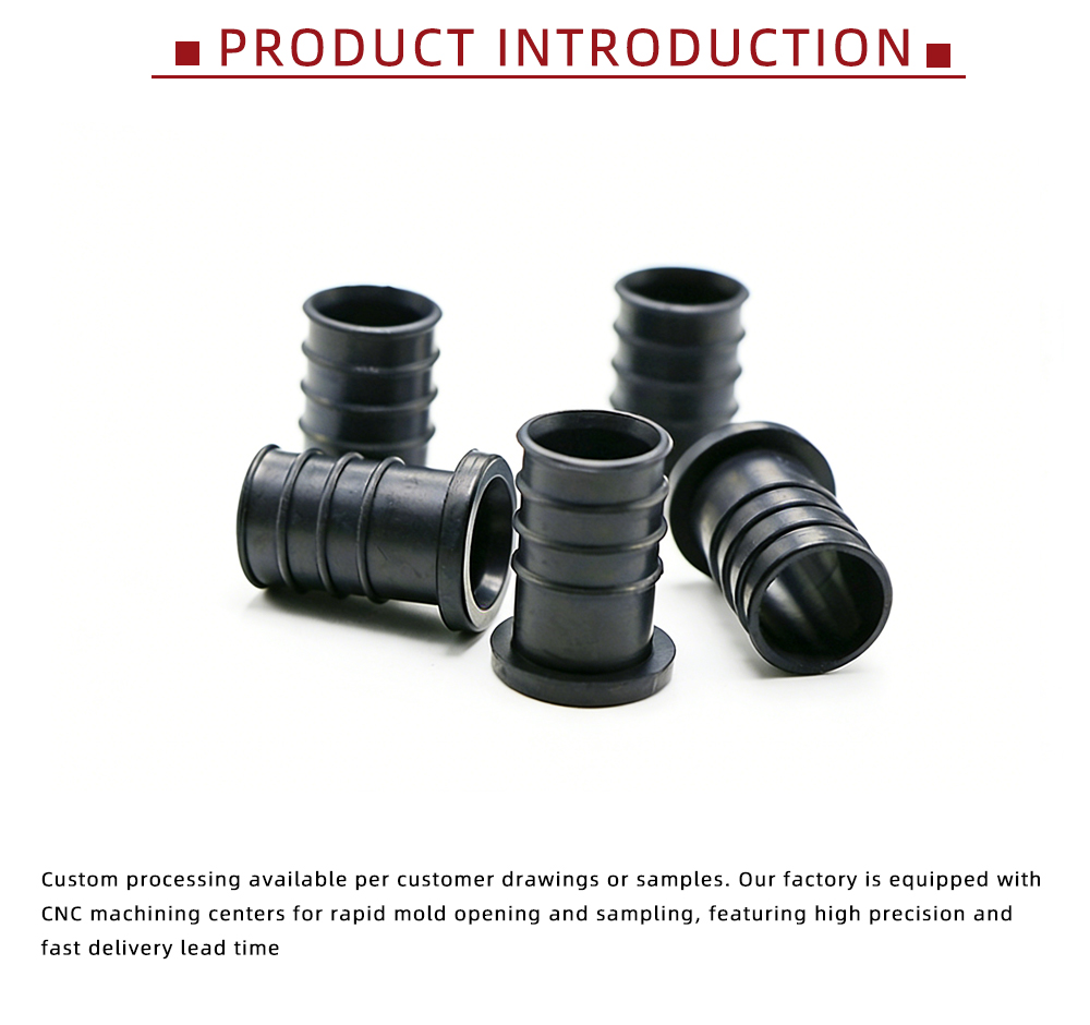 Special Black Rubber Hose Fitting Sealing Parts x