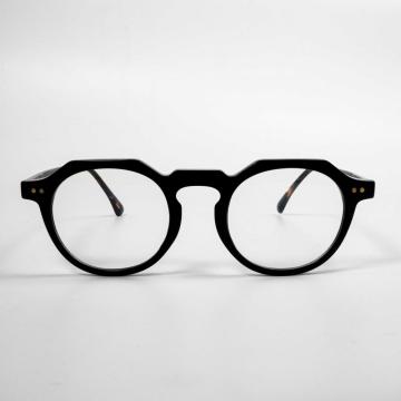 Fashion Mens Big Black Eye Frames de vidrio