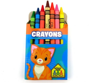 Custom Packed High-Quality Wax Crayon Sets with Custom Colors