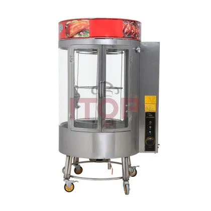 Rotary Chicken Grill Machine: Automatic Gas Roasted Chicken and Duck Oven