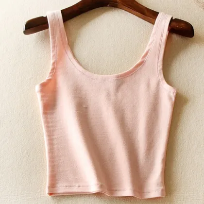 camisoles organic cotton underwear tank tops womens vest moisture wicking waistcoats