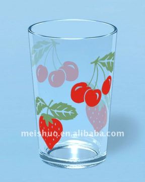 new style printing glass cup