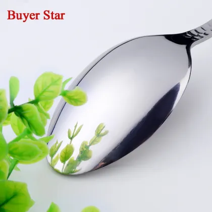 5pcs/lot Silver Stainless Steel Cutlery Flatware Sets Western Food dinnerware Set Fork Knife Spoon Hammered Kitchen tools Sets