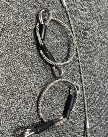7X7 stainless steel wire rope 1/4in 304