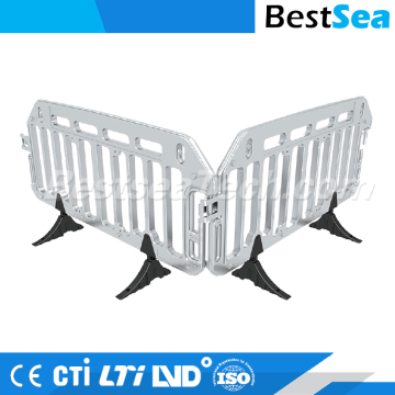 Road safety barrier outdoor, durable pedestrian barrier fence