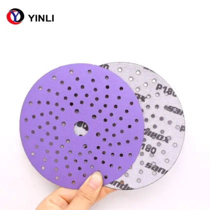 Purple Sandpaper Sand Disc Roll Abrasive