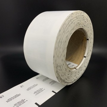 Customized Design Brand Logo Hot Press Garment High Density Main Neck Wash RFID Care Label