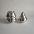 Christmas tree shaped crystal glass candy jar