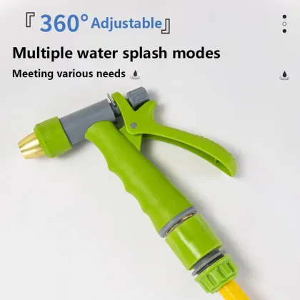 Green water spray gun head