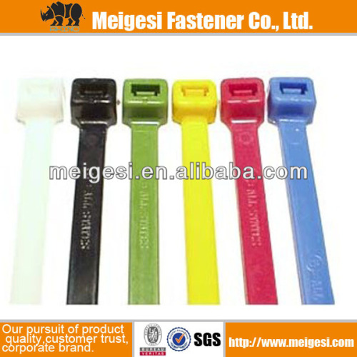 Colorful Plastic UV Zip Cable Ties