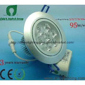 led ceiling lamp with Advanced Heat Sink Design CE&ROHS