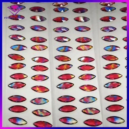Marquise shape multicolor crystal flavor stone buyer of precious stone