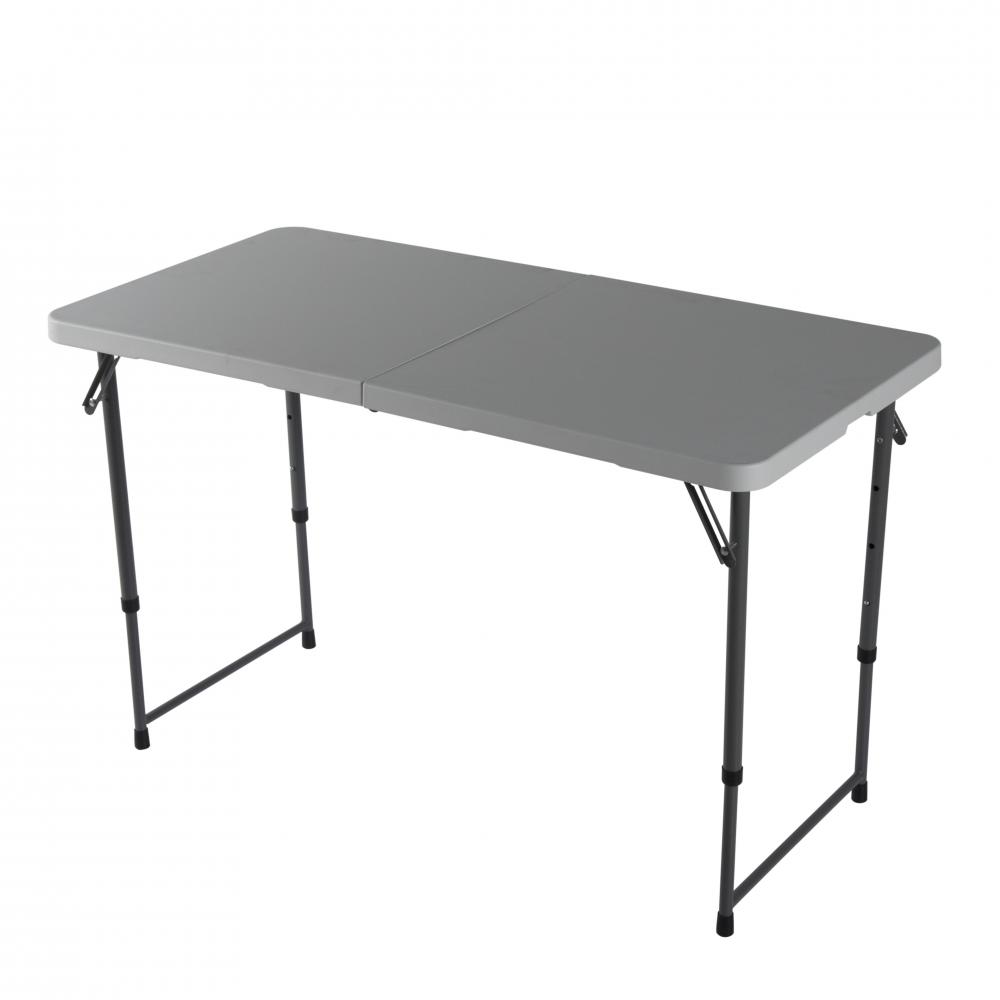 Table pliante réglable en hauteur de 48 pouces