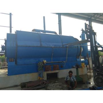 latest tire scrap pyrolysis machine