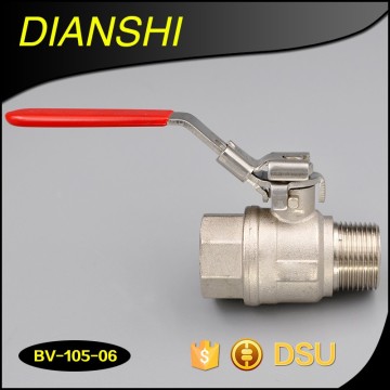 1/2"BSPT,NPT thread top popular in market full flow female/female flat lever long handle