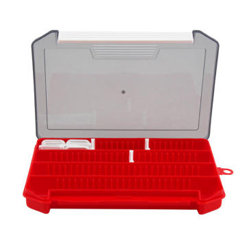 Multifuncional con señuelo insertable de una sola capa 20.5cm*14.5cm*2.5cm 154g - Caja de señuelos de pesca